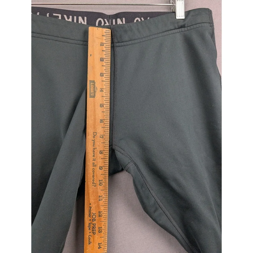 Nike‎ Pro Fit Dry Fleece Lined Leggings Black Size Medium